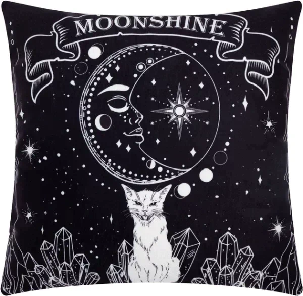 Наволочка Этель "Moonshine" 40х40 см, 100% п/э, велюр