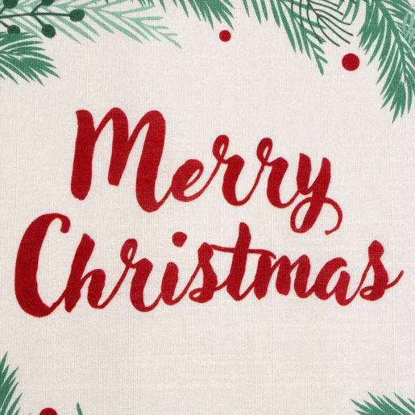 Новогоднее полотенце Этель "Сhristmas leaves" 40x73 см, 100%хл, репс 210 г/м2