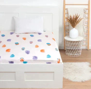 Простыня на резинке LoveLife Light 140х200х25 см, 100% хлопок, сатин, 125г/м²