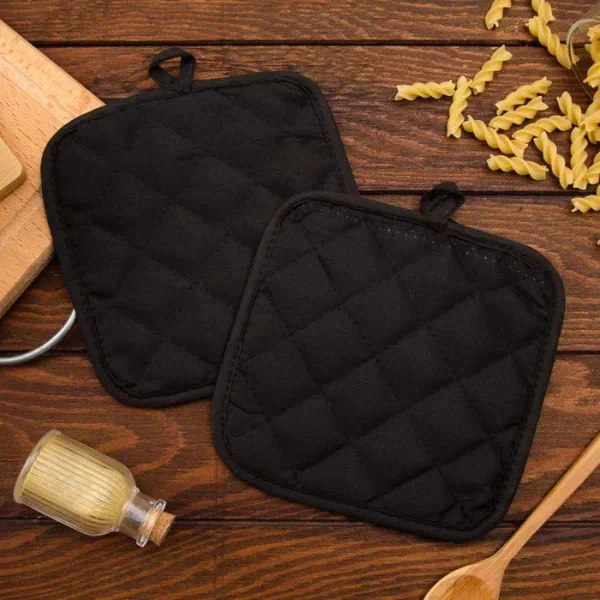 Кухонный набор (2 предмета) Этель LoveLife Love, прихватка 17х17 см - 2 шт, 100% п/э