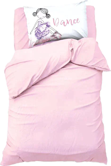 Постельное бельё "Этель" 1.5 сп Cute dancer 143*215 см, 150*214 см, 50*70 см -1 шт,100% хл, бязь