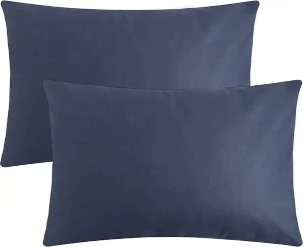 Комплект наволочек Этель, цв. синий, 50х70 см - 2 шт, 100% хлопок, бязь