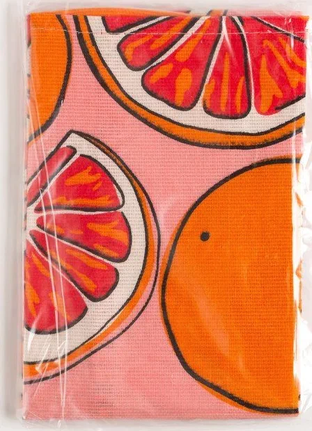 Полотенце кухонное Доляна Grapefruit 35х60 см, 100% хл, 160г/м2