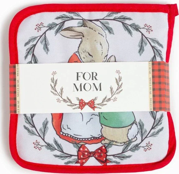 Набор кухонный Доляна For mom: подставка, прихватка