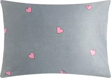 Наволочка LoveLife Love 50х70 см, 100% хлопок, сатин, 125г/м²