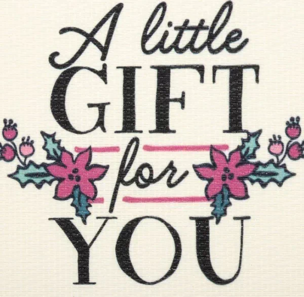 Салфетка на стол "A little gift for you", ПВХ, 40*29 см