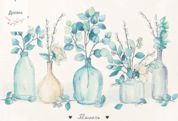 Салфетка на стол Доляна "Flowers" ПВХ 40*29см