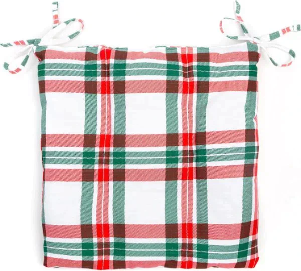 Сидушка на стул "Этель" Нoliday decoration 42х42х7см, 100%хл, репс 210 г/м2