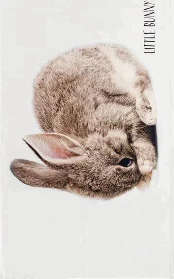 Полотенце "Этель" Shy bunny 40х73 см, 100% хл, саржа 190 гр/м2