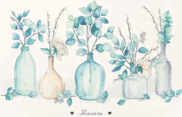 Салфетка на стол Доляна "Flowers" ПВХ 40*29см