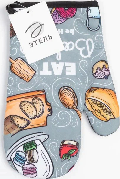 Варежка Этель "Baking" 26*16 см, 100% п/э