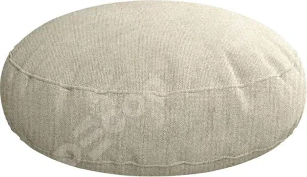 Подушка круглая Cortin cotton блэкаут светло-бежевый