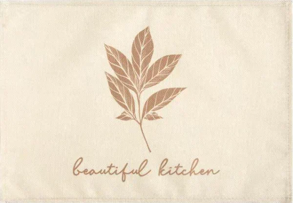 Салфетка на стол Доляна Beautiful kitchen, 30х45 см, полиэстер 100%