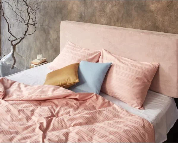 Комплект Этель "Rose gold" Пододеяльник 143*215,наволочка 50*70-1шт,страйп-сатин,125 г/м²