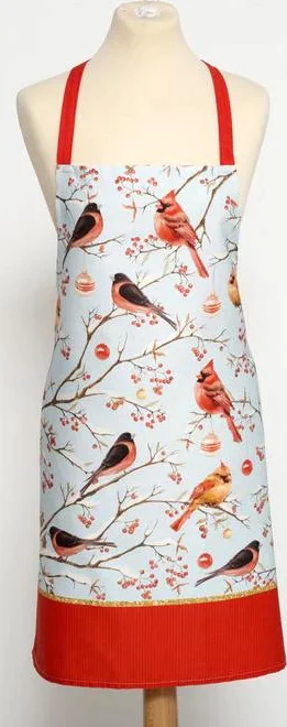 Фартук "Этель" Winter birds 60х70см, 100% хл, саржа 190 гр/м2