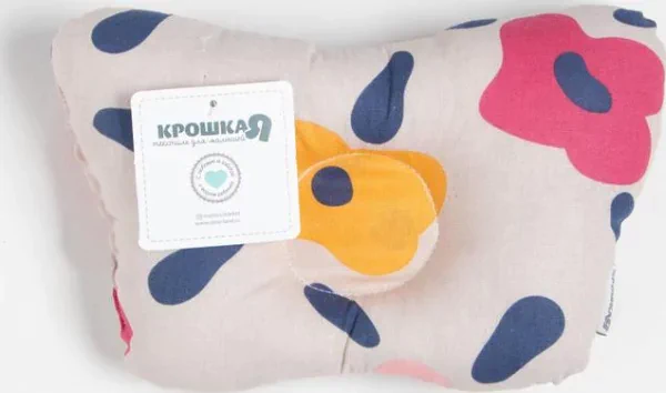 Подушка анатомическая Крошка Я Sleeping princess, 26х22 см, 100% хлопок