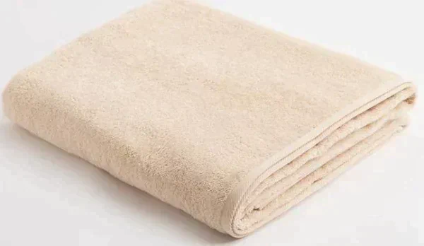 Полотенце махровое Этель Organic Beige 100х150 см, 100% хл, 420гр/м2