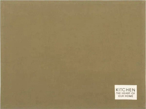 Набор салфеток Этель Kitchen, цв. зелёный, 30х40 см - 2 шт, 100% хл, саржа 220 г/м2