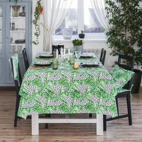 Скатерть Этель "Геометрия" 110*150 см, репс,пл.130 г/м²,100% хлопок