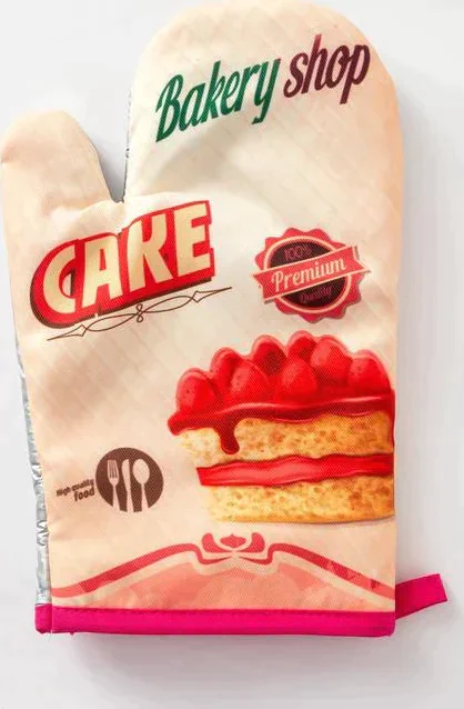 Варежка Доляна "Cake"цв.бежевый 26*16 см, 100% п/э