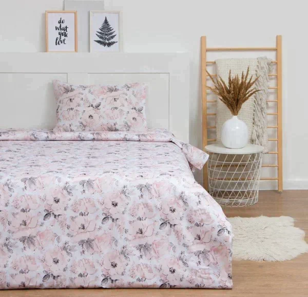 Постельное бельё LoveLife 1.5 сп «Цветочный сад» 147х210, 150х215, 50х70 -1 шт, 100% хлопок, бязь120г/м2