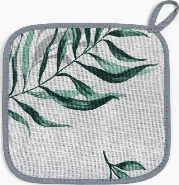 Прихватка "Доляна" Tropics 19х19 см, 100% хл, ватин 250г/м2