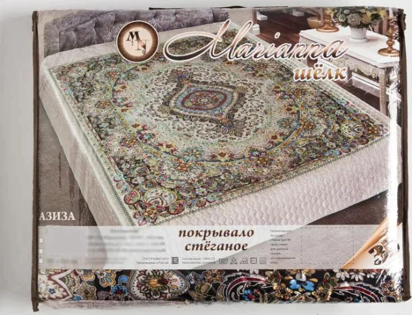 Покрывало 3D Marianna евро «Азиза» 200х220 см