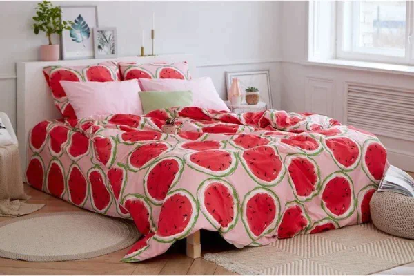 Постельное бельё «Этель» 2 сп Juicy summer 175*215 см, 200*220 см, 70*70 см - 2 шт
