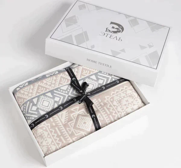 Покрывало хлопковое Этель «Бохо» 200х240 см, 100% хлопок, 300гр/м2