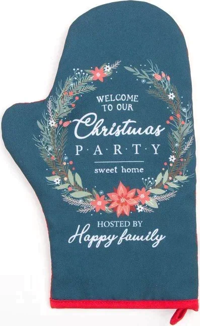 Набор подарочный Доляна Xmas party: варежка-прихватка, лопатка силикон