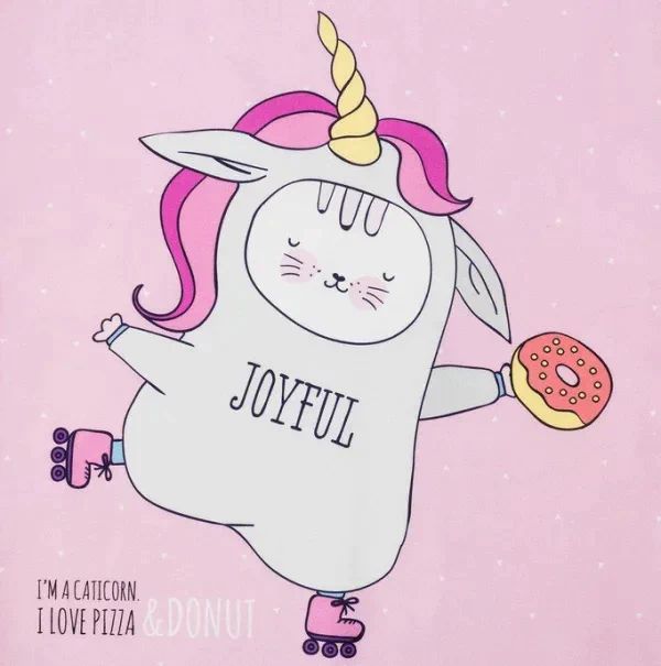 Полотенце "Этель" Caticorn 40х73 см,  100% хлопок, саржа 190 г/м2