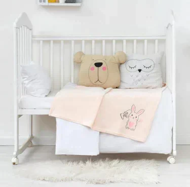 Плед Крошка Я Cute, 90х100 см, велсофт