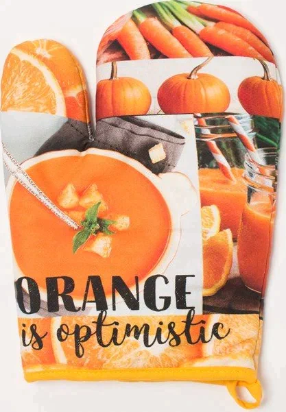 Варежка-прихватка ORANGE 20х27см,100% х/л, ватин 250г/м2
