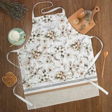 Фартук "Этель" Floral mood 70х60 см, 100% хл, репс 210 гр/м2