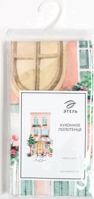 Полотенце "Этель" Sweet home 40х73 см, 100% хл, саржа 190 гр/м2