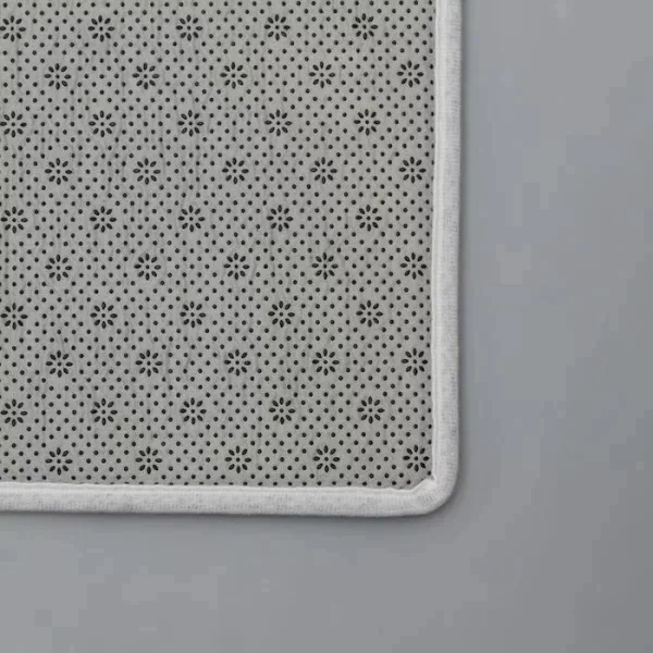 Набор ковриков для ванны и туалета Доляна «Малахит», 2 шт: 45×120, 45×75 см