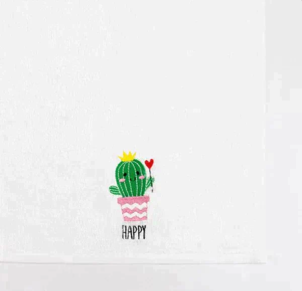 Набор полотенец Happy smile 30х30 см-3шт, 100% хлопок 340 гр/м2