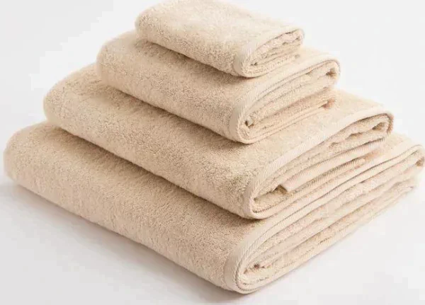 Полотенце махровое Этель Organic Beige 50х90 см, 100% хл, 420гр/м2