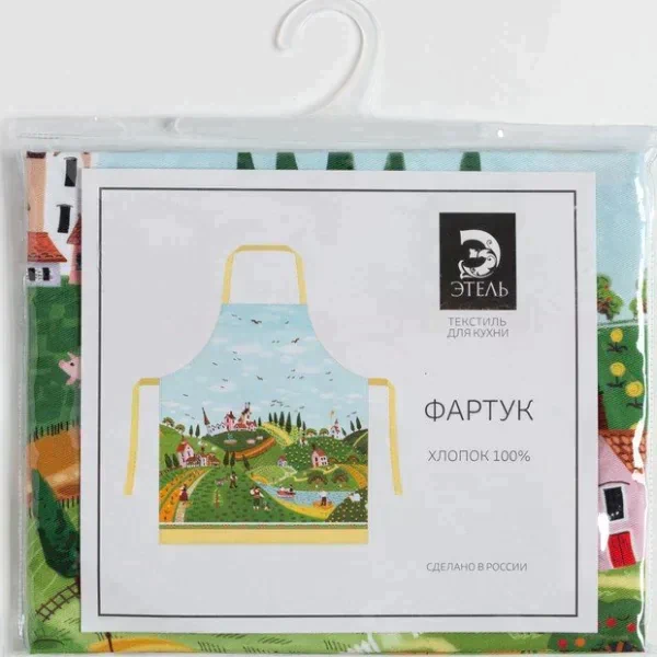 Фартук «Этель: Тоскана» 70х60 см, 100% хлопок, саржа 190 гр/м²