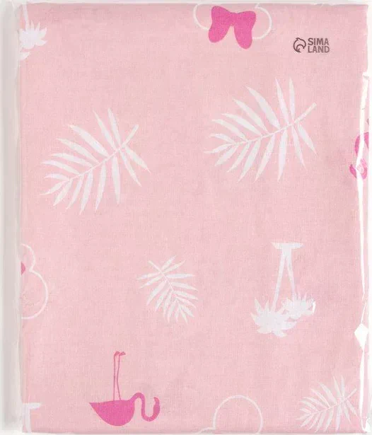 Простыня Spring Palms, Минни Маус, 150*215 см, 100 % хлопок, поплин
