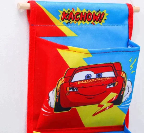 Кармашки вертикальные настенные "Racing hero", Тачки