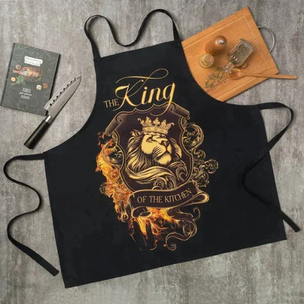 Фартук "Этель" The King of the kitchen  73х71 см, 100% хл, саржа 190 гр/м2