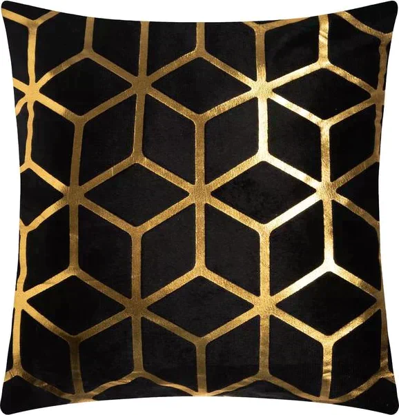 Наволочка Этель "Соты" 40 х 40 см, велюр