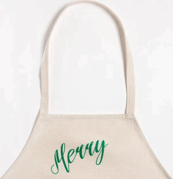 Фартук Этель "Merry Christmas", 54*68 см,  70% хл, 30% лён
