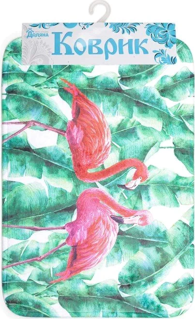 Коврик Доляна «Фламинго», 38×58 см