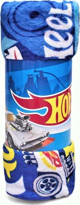 Плед «Павлинка» Hot Wheels, размер 100х150