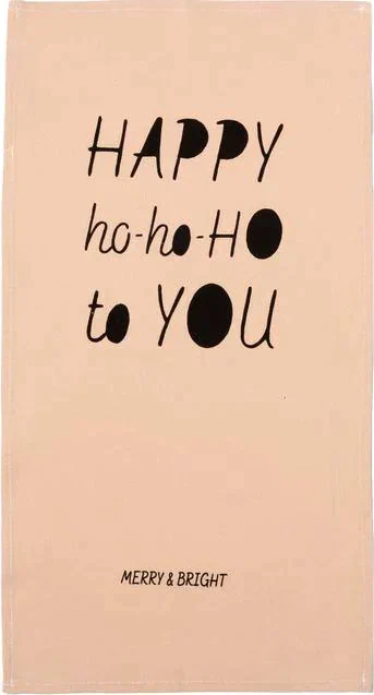 Полотенце Этель "Happy ho-ho-ho" 32*58 (±3 см), 100% хлопок