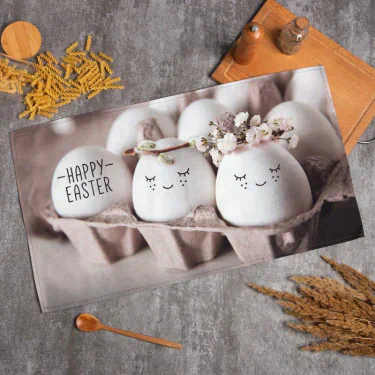 Полотенце "Этель" Easter eggs 40х73 см, 100% хл, саржа 190 гр/м2