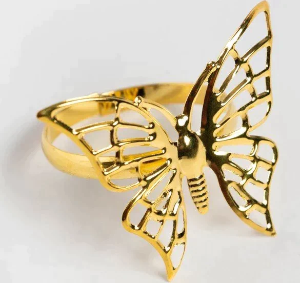 Набор салфеток с декорат. кольцами "Golden pineapple"  46х46 см - 2 шт,100% хл, саржа 190гр/