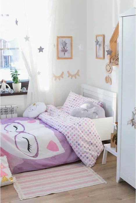 Постельное бельё "Этель" Сладкие мечты 143*215 см, 150*214 см, 50*70 см -1 шт, 100% хл, бязь 125 г/м2